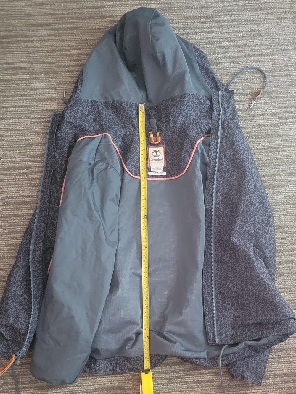 Timberland Women's Navy Blue Raincoat